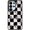image:imageCASETiFY for Galaxy S25 Case  Impact  82 ft 4x Military Grade Drop Protection  Chrome Doodles  BlackWitchy Checkered Print