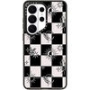 image:imageCASETiFY for Galaxy S25 Case  Impact  82 ft 4x Military Grade Drop Protection  Chrome Doodles  BlackWitchy Checkered Print