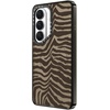 image:imageCASETiFY for Galaxy S25 Case  Impact  82 ft 4x Military Grade Drop Protection  Chrome Doodles  BlackZebraBrown