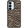 image:imageCASETiFY for Galaxy S25 Case  Impact  82 ft 4x Military Grade Drop Protection  Chrome Doodles  BlackZebraBrown