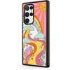 image:imageCASETiFY for Galaxy S25 Case  Impact  82 ft 4x Military Grade Drop Protection  Chrome Doodles  Blackflower power retro
