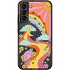 image:imageCASETiFY for Galaxy S25 Case  Impact  82 ft 4x Military Grade Drop Protection  Chrome Doodles  Blackflower power retro