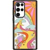 image:imageCASETiFY for Galaxy S25 Case  Impact  82 ft 4x Military Grade Drop Protection  Chrome Doodles  Blackflower power retro