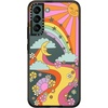 image:imageCASETiFY for Galaxy S25 Case  Impact  82 ft 4x Military Grade Drop Protection  Chrome Doodles  Blackflower power retro
