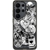 image:imageCASETiFY for Galaxy S25 Case  Impact  82 ft 4x Military Grade Drop Protection  Chrome Doodles  Blackmatt darling sticker collage