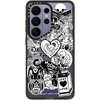 image:imageCASETiFY for Galaxy S25 Case  Impact  82 ft 4x Military Grade Drop Protection  Chrome Doodles  Blackmatt darling sticker collage