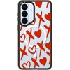 image:imageCASETiFY for Galaxy S25 Case  Impact  82 ft 4x Military Grade Drop Protection  Chrome Doodles  Blackxoxo all over
