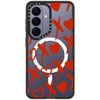 image:imageCASETiFY for Galaxy S25 Case  Impact  82 ft 4x Military Grade Drop Protection  Chrome Doodles  Blackxoxo all over