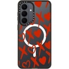 image:imageCASETiFY for Galaxy S25 Case  Impact  82 ft 4x Military Grade Drop Protection  Chrome Doodles  Blackxoxo all over