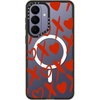 image:imageCASETiFY for Galaxy S25 Case  Impact  82 ft 4x Military Grade Drop Protection  Chrome Doodles  Blackxoxo all over