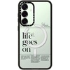 image:imageCASETiFY for Galaxy S25 Ultra Case  Impact Magnetic  Wireless charging and MagSafe compatible  82 ft 4X Military Grade Drop Protection  Under the Sea by Grace Anderss  BlackLife Goes On