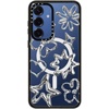 image:imageCASETiFY for Galaxy S25 Ultra Case  Impact Magnetic  Wireless charging and MagSafe compatible  82 ft 4X Military Grade Drop Protection  Under the Sea by Grace Anderss  BlackChrome Doodles