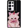 image:imageCASETiFY for Galaxy S25 Ultra Case  Impact Ring Stand  Kickstand  66 ft 3x Military Grade Drop Protection  Life Goes On  BlackCLOWN KITTY