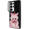 image:imageCASETiFY for Galaxy S25 Ultra Case  Impact Ring Stand  Kickstand  66 ft 3x Military Grade Drop Protection  Life Goes On  BlackCLOWN KITTY