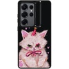 image:imageCASETiFY for Galaxy S25 Ultra Case  Impact Ring Stand  Kickstand  66 ft 3x Military Grade Drop Protection  Life Goes On  BlackCLOWN KITTY
