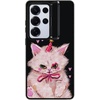 image:imageCASETiFY for Galaxy S25 Ultra Case  Impact Ring Stand  Kickstand  66 ft 3x Military Grade Drop Protection  Life Goes On  BlackCLOWN KITTY