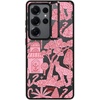 image:imageCASETiFY for Galaxy S25 Ultra Case  Impact Ring Stand  Kickstand  66 ft 3x Military Grade Drop Protection  Life Goes On  BlackCheetah Paradise Pink