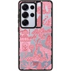 image:imageCASETiFY for Galaxy S25 Ultra Case  Impact Ring Stand  Kickstand  66 ft 3x Military Grade Drop Protection  Life Goes On  BlackCheetah Paradise Pink