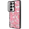 image:imageCASETiFY for Galaxy S25 Ultra Case  Impact Ring Stand  Kickstand  66 ft 3x Military Grade Drop Protection  Life Goes On  BlackCheetah Paradise Pink