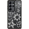image:imageCASETiFY for Galaxy S25 Ultra Case  Impact Ring Stand  Kickstand  66 ft 3x Military Grade Drop Protection  Life Goes On  BlackChrome Doodles
