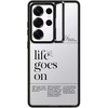 image:imageCASETiFY for Galaxy S25 Ultra Case  Impact Ring Stand  Kickstand  66 ft 3x Military Grade Drop Protection  Life Goes On  BlackLife Goes On
