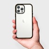 image:imageCASETiFY for iPhone 12 Pro Max Case  Impact  Slim Fit  66 ft Drop Protection  Ghost Lovers by Joce Cova  BlackClouds White