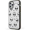 image:imageCASETiFY for iPhone 12 Pro Max Case  Impact  Slim Fit  66 ft Drop Protection  Ghost Lovers by Joce Cova  BlackCute White UFO Space Alien Drawing Pattern