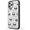 image:imageCASETiFY for iPhone 12 Pro Max Case  Impact  Slim Fit  66 ft Drop Protection  Ghost Lovers by Joce Cova  BlackCute White UFO Space Alien Drawing Pattern