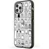 image:imageCASETiFY for iPhone 12 Pro Max Case  Impact  Slim Fit  66 ft Drop Protection  Ghost Lovers by Joce Cova  BlackGhost Fashions