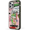 image:imageCASETiFY for iPhone 12 Pro Max Case  Impact  Slim Fit  66 ft Drop Protection  Ghost Lovers by Joce Cova  BlackIn Italian