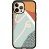 image:imageCASETiFY for iPhone 12 Pro Max Case  Impact  Slim Fit  66 ft Drop Protection  Ghost Lovers by Joce Cova  BlackShapes  Lines 1