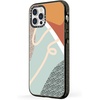 image:imageCASETiFY for iPhone 12 Pro Max Case  Impact  Slim Fit  66 ft Drop Protection  Ghost Lovers by Joce Cova  BlackShapes  Lines 1