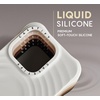 image:imageCASETiFY for iPhone 15 Pro Case  Ripple Compatible with MagSafe White  Silicone  Wave Textured  66 ft 2X Military Grade Drop Protection  WhiteWhite