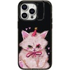 image:imageCASETiFY for iPhone 15 Pro Max Case  Impact Ring Stand MagSafe Compatible  Kickstand  66 ft 3x Military Grade Drop Protection  Beary Sweet  BlackCLOWN KITTY