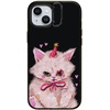 image:imageCASETiFY for iPhone 15 Pro Max Case  Impact Ring Stand MagSafe Compatible  Kickstand  66 ft 3x Military Grade Drop Protection  Beary Sweet  BlackCLOWN KITTY