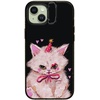 image:imageCASETiFY for iPhone 15 Pro Max Case  Impact Ring Stand MagSafe Compatible  Kickstand  66 ft 3x Military Grade Drop Protection  Beary Sweet  BlackCLOWN KITTY