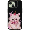 image:imageCASETiFY for iPhone 15 Pro Max Case  Impact Ring Stand MagSafe Compatible  Kickstand  66 ft 3x Military Grade Drop Protection  Beary Sweet  BlackCLOWN KITTY