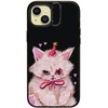 image:imageCASETiFY for iPhone 15 Pro Max Case  Impact Ring Stand MagSafe Compatible  Kickstand  66 ft 3x Military Grade Drop Protection  Beary Sweet  BlackCLOWN KITTY