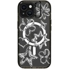 image:imageCASETiFY for iPhone 15 Pro Max Case  Impact Ring Stand MagSafe Compatible  Kickstand  66 ft 3x Military Grade Drop Protection  Beary Sweet  BlackChrome Doodles