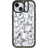 image:imageCASETiFY for iPhone 15 Pro Max Case  Impact Ring Stand MagSafe Compatible  Kickstand  66 ft 3x Military Grade Drop Protection  Beary Sweet  BlackChrome Doodles
