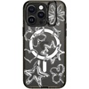 image:imageCASETiFY for iPhone 15 Pro Max Case  Impact Ring Stand MagSafe Compatible  Kickstand  66 ft 3x Military Grade Drop Protection  Beary Sweet  BlackChrome Doodles
