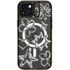 image:imageCASETiFY for iPhone 15 Pro Max Case  Impact Ring Stand MagSafe Compatible  Kickstand  66 ft 3x Military Grade Drop Protection  Beary Sweet  BlackChrome Doodles