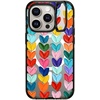 image:imageCASETiFY for iPhone 15 Pro Max Case  Impact Ring Stand MagSafe Compatible  Kickstand  66 ft 3x Military Grade Drop Protection  Beary Sweet  BlackClear Polka Daub Hearts