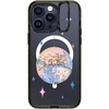 image:imageCASETiFY for iPhone 15 Pro Max Case  Impact Ring Stand MagSafe Compatible  Kickstand  66 ft 3x Military Grade Drop Protection  Beary Sweet  BlackDisco