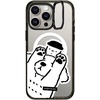 image:imageCASETiFY for iPhone 15 Pro Max Case  Impact Ring Stand MagSafe Compatible  Kickstand  66 ft 3x Military Grade Drop Protection  Beary Sweet  BlackDog Loves Coffee