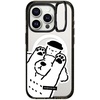 image:imageCASETiFY for iPhone 15 Pro Max Case  Impact Ring Stand MagSafe Compatible  Kickstand  66 ft 3x Military Grade Drop Protection  Beary Sweet  BlackDog Loves Coffee