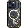 image:imageCASETiFY for iPhone 15 Pro Max Case  Impact Ring Stand MagSafe Compatible  Kickstand  66 ft 3x Military Grade Drop Protection  Beary Sweet  BlackDreamy Floral Pattern