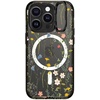 image:imageCASETiFY for iPhone 15 Pro Max Case  Impact Ring Stand MagSafe Compatible  Kickstand  66 ft 3x Military Grade Drop Protection  Beary Sweet  BlackDreamy Floral Pattern