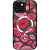 image:imageCASETiFY for iPhone 15 Pro Max Case  Impact Ring Stand MagSafe Compatible  Kickstand  66 ft 3x Military Grade Drop Protection  Beary Sweet  BlackLipstick Kisses