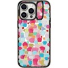 image:imageCASETiFY for iPhone 15 Pro Max Case  Impact Ring Stand MagSafe Compatible  Kickstand  66 ft 3x Military Grade Drop Protection  Beary Sweet  BlackMagenta Confetti